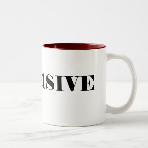 INDECISIVE Two-Tone COFFEE MUG