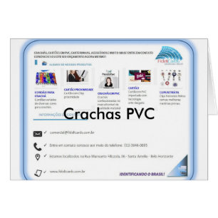 Indentification badge in PVC