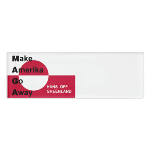 Independant Greenland Name Tag