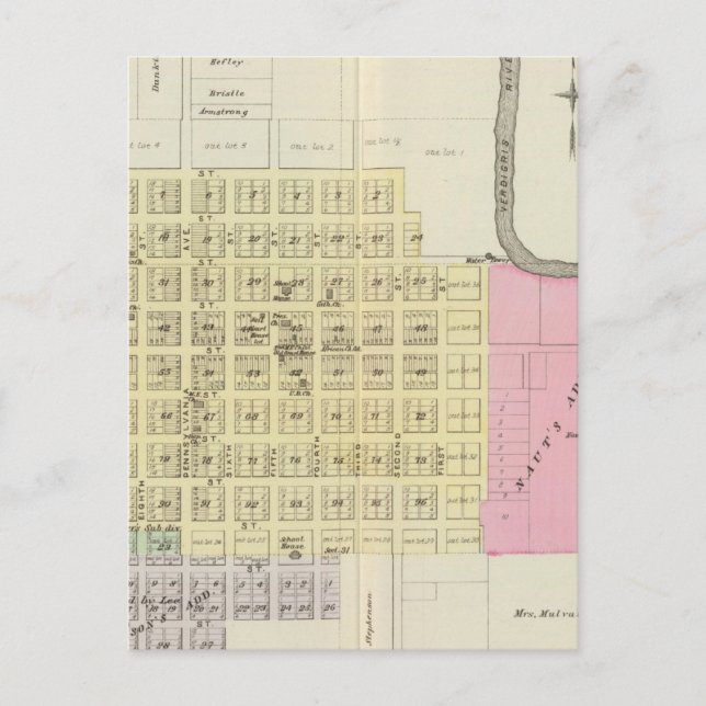 Independence, Coffeyville and Havana, Kansas Postcard (Front)