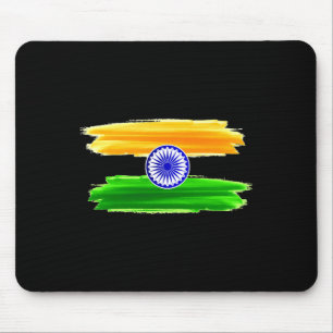 Independence Day 15 August 1947 Indian Flag Patrio Mouse Pad