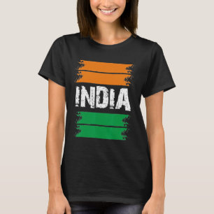 Independence Day 15 August 1947 Indian Flag Patrio T-Shirt