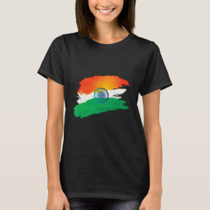 Independence Day 15 August Indian Flag Patriotic T-Shirt