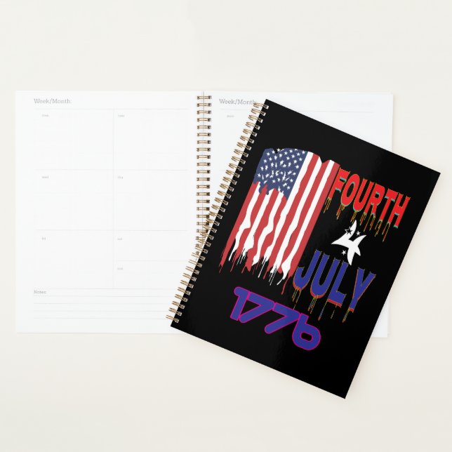 Independence Day 1776 Planner (Display)