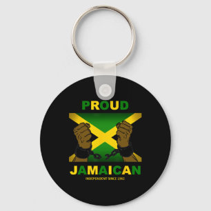Independence Day 2024 - Proud Jamaican Key Ring