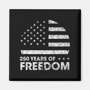 Independence Day 250 Years of Freedom USA Magnet