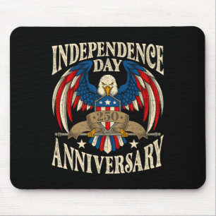 Independence Day 250th Anniversary 250 American Ye Mouse Pad