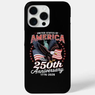 Independence Day 250th Anniversary USA iPhone 15 Pro Max Case