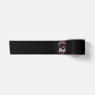 Independence Day 250th Anniversary USA Patriotic Satin Ribbon