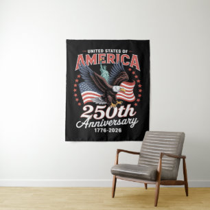 Independence Day 250th Anniversary USA Tapestry