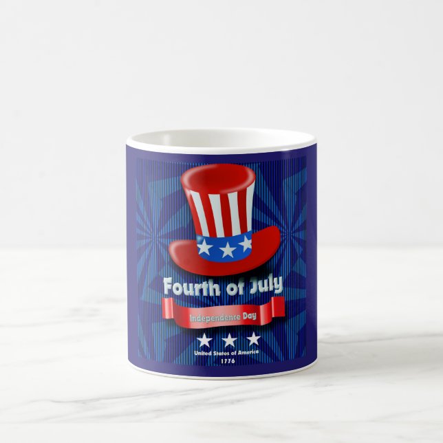 Independence Day ,4th July Coffee Mug (Center)