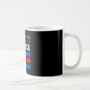 Independence Day 4th July Usa Flag America Let Fre Coffee Mug
