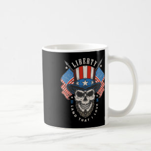 Independence Day 4th July Usa Flag America Liberty Coffee Mug