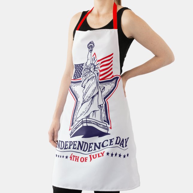 Independence Day 4th of July Apron (Insitu)