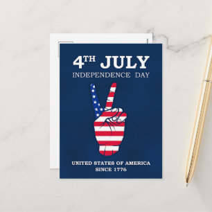 Independence Day, 4th of July, Holiday Postcard