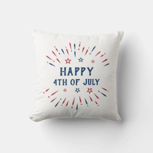 Independence Day 4th Of July Patriotic American Cushion