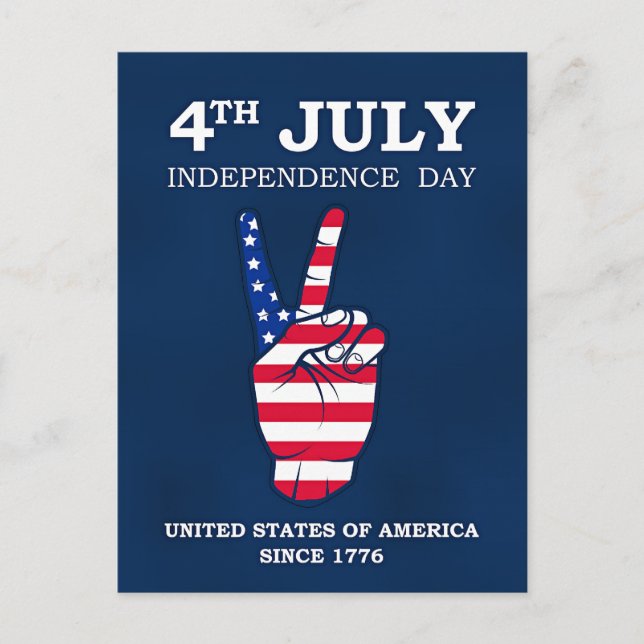 Independence Day, 4th of July, Postcard (Front)