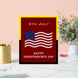 Independence Day Acrylic Sign – USA Pride