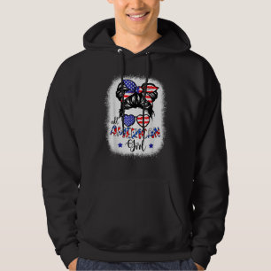 Independence Day All American Girls 4th Of July Da Hoodie