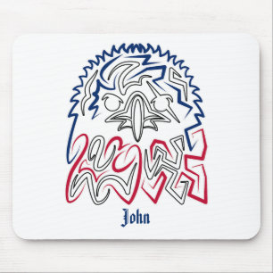Independence Day American Eagle Mouse Pad