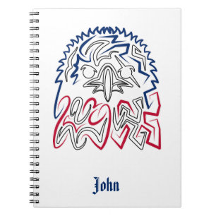 Independence Day American Eagle Notebook
