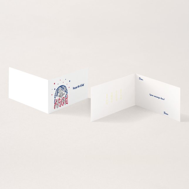 Independence Day American Eagle Stars (Inside and Outside)