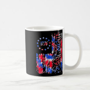 Independence Day American Flag Patriotic 1776 We T Coffee Mug