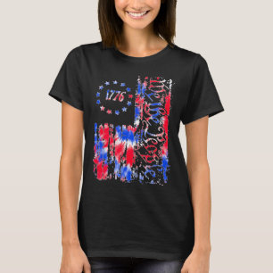 Independence Day American Flag Patriotic 1776 We T T-Shirt