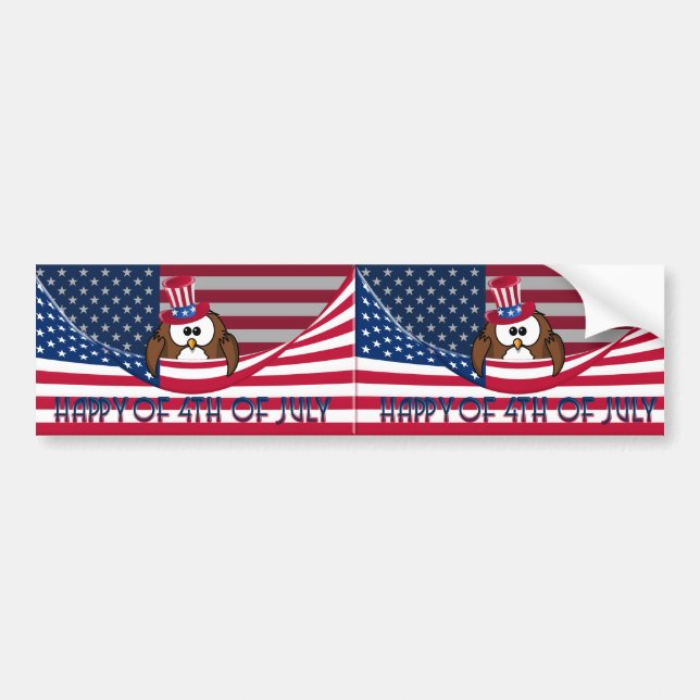 Independence Day Bumper Sticker (Front)