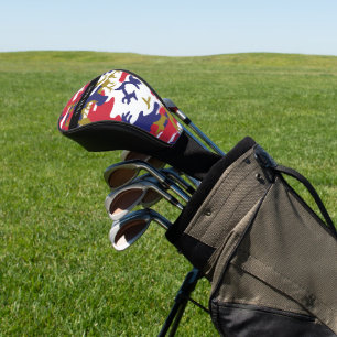 Independence day Camouflage Your name Personalise Golf Head Cover