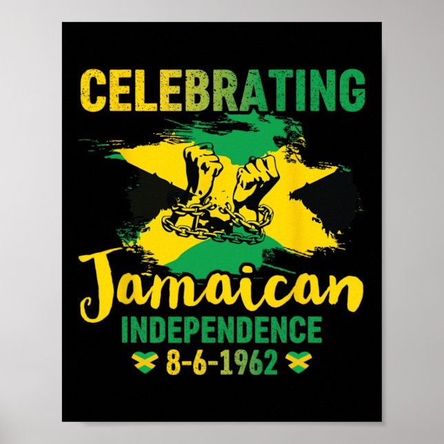 Independence Day Celebration Proud Jamaican 1962  Poster (Front)