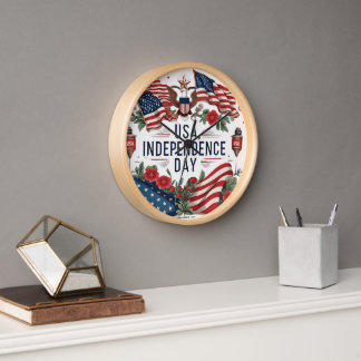 Independence Day Clock