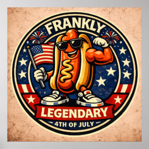 Independence Day Dawg - Foodie Fiends Poster