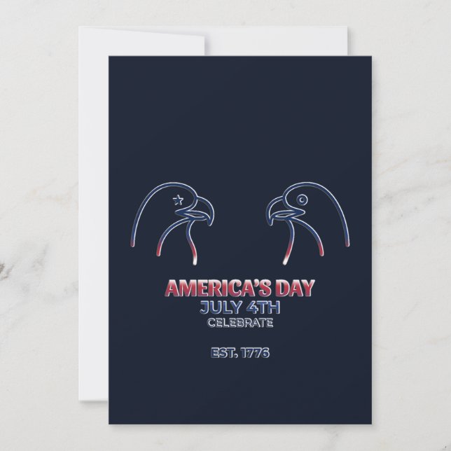 Independence Day / Día de la Independencia 2026 Invitation (Front)
