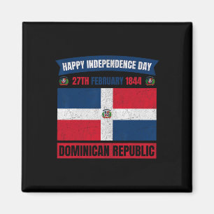 Independence Day Dominican Republic Celebration 5 Magnet