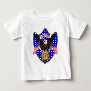 Independence Day Eagle Baby T-Shirt