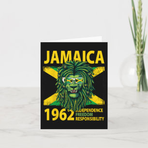 Independence Day Idea For Kids &amp; Jamaican Flag Card