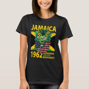 Independence Day Idea For Kids & Jamaican Flag T-Shirt