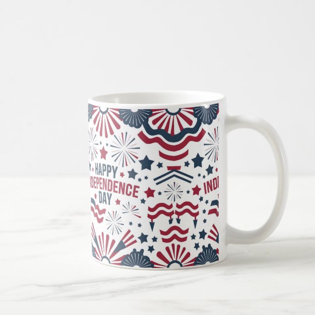 Independence Day & July 4 Gift Idea Coffee Mug (Right)