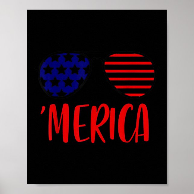 Independence Day Merica Memorial Day  Poster (Front)