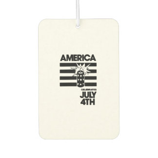 Independence day of America Car Air Freshener