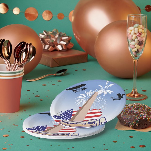 Independence Day Paper Plates (Creator Uploaded)