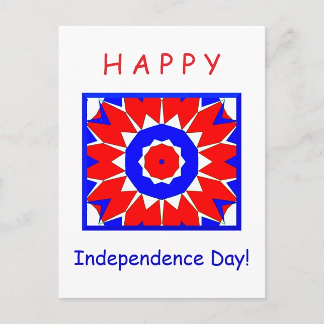 Independence Day Postcard (Front)