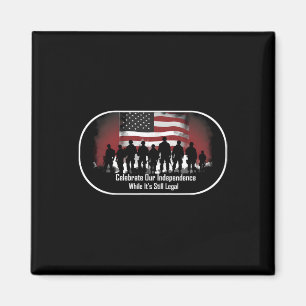 Independence Day Proud American Magnet