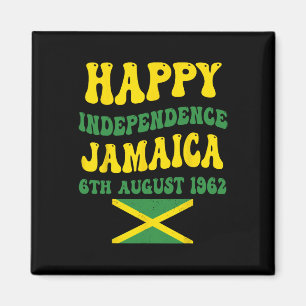 Independence Day Proud Jamaican Flag 6th August 19 Magnet