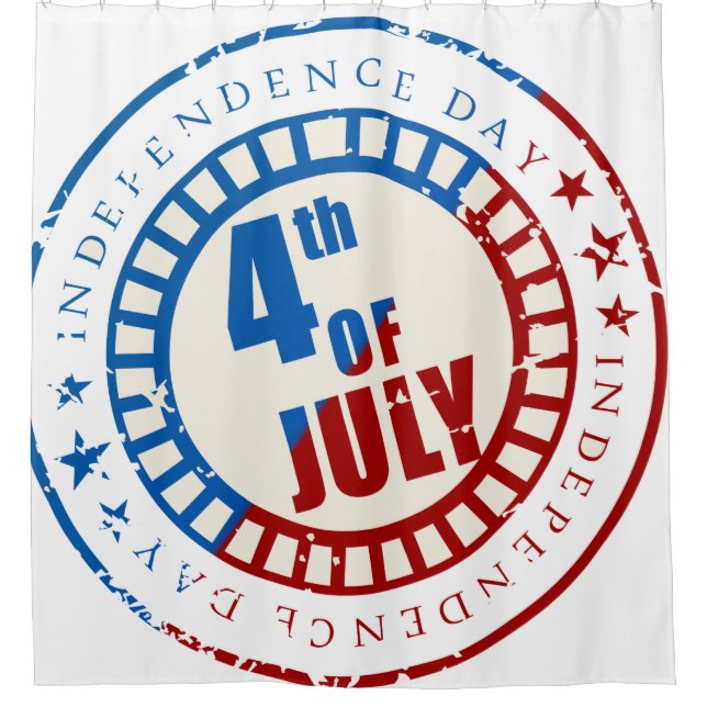 Independence Day Shower Curtain (Front)