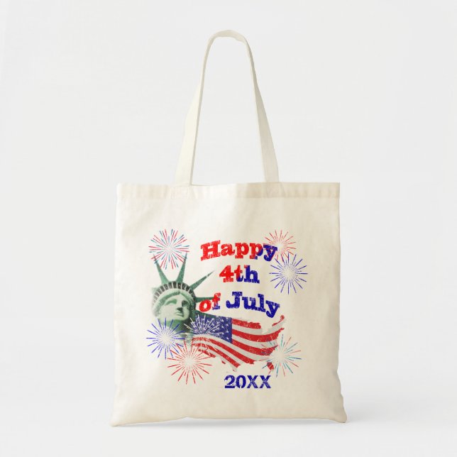 Independence Day Tote Bag (Front)