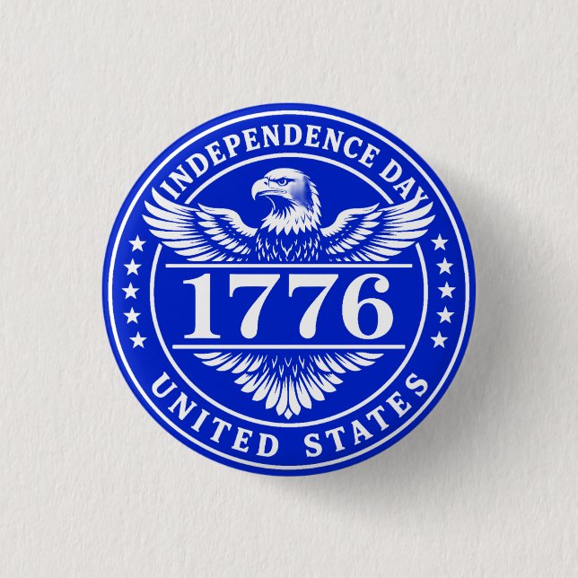 Independence Day United States Eagle Badge (Front)