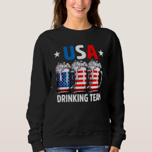 Independence Day USA Drinking Team 4thOf July Sweatshirt