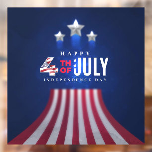 Independence Day Window Cling
